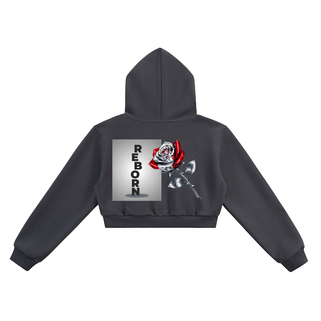 Essential Cropped Hoodie