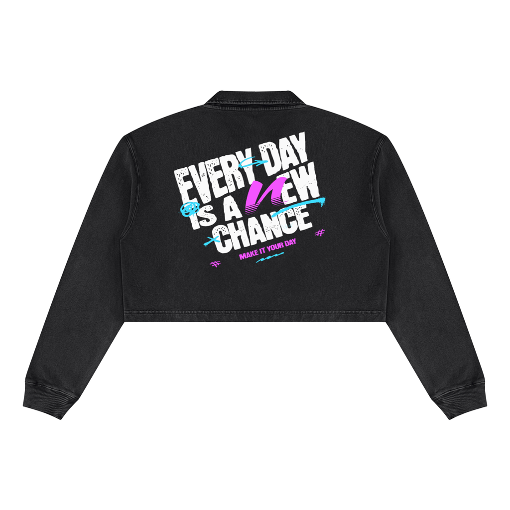 Women’s Vintage Wash Crop Sweatshirt