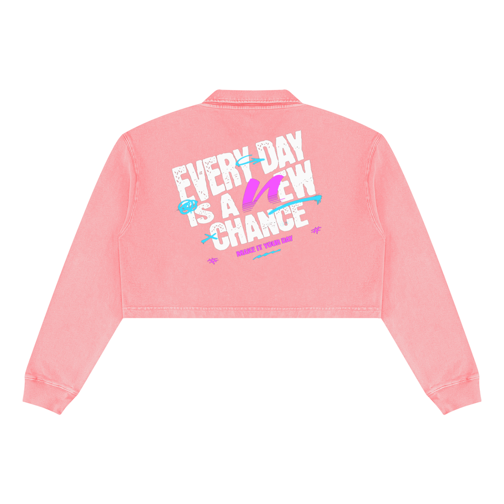 Women’s Vintage Wash Crop Sweatshirt