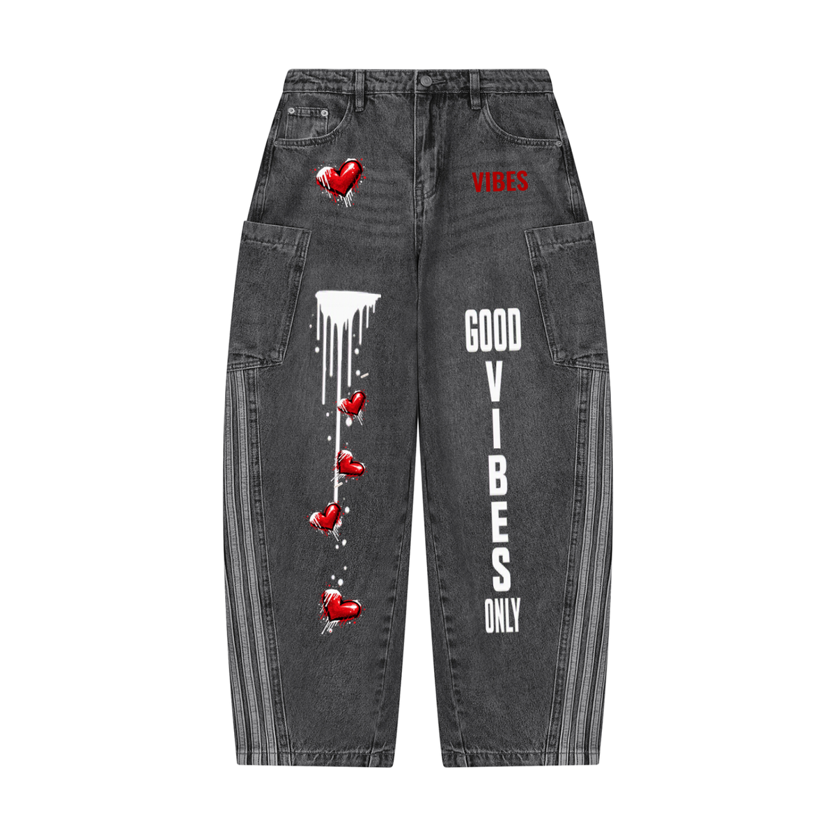 Women's Vintage Wash Barrel Leg Jeans