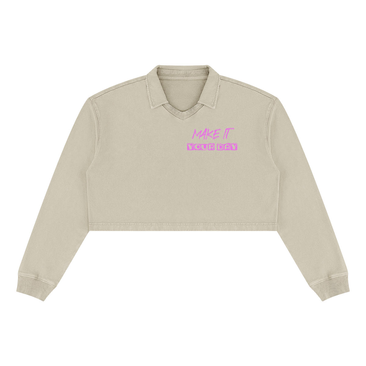 Women’s Vintage Wash Crop Sweatshirt