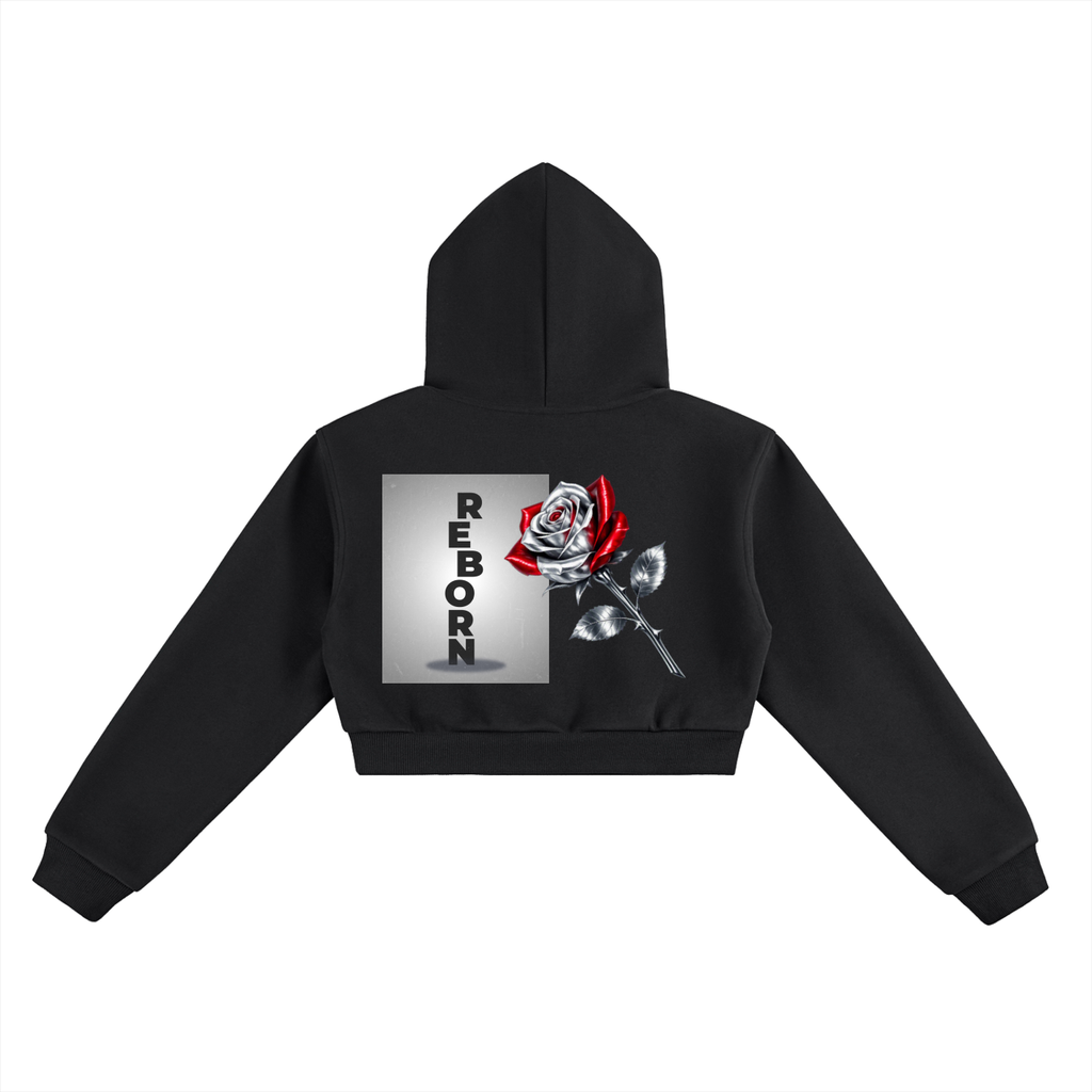 Essential Cropped Hoodie