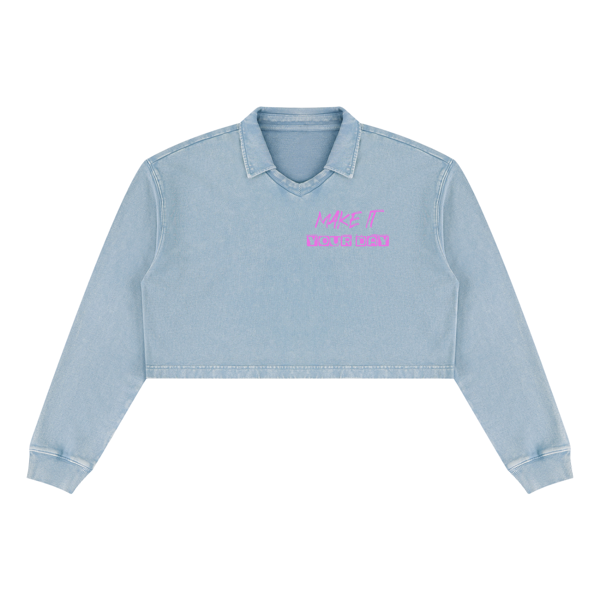 Women’s Vintage Wash Crop Sweatshirt