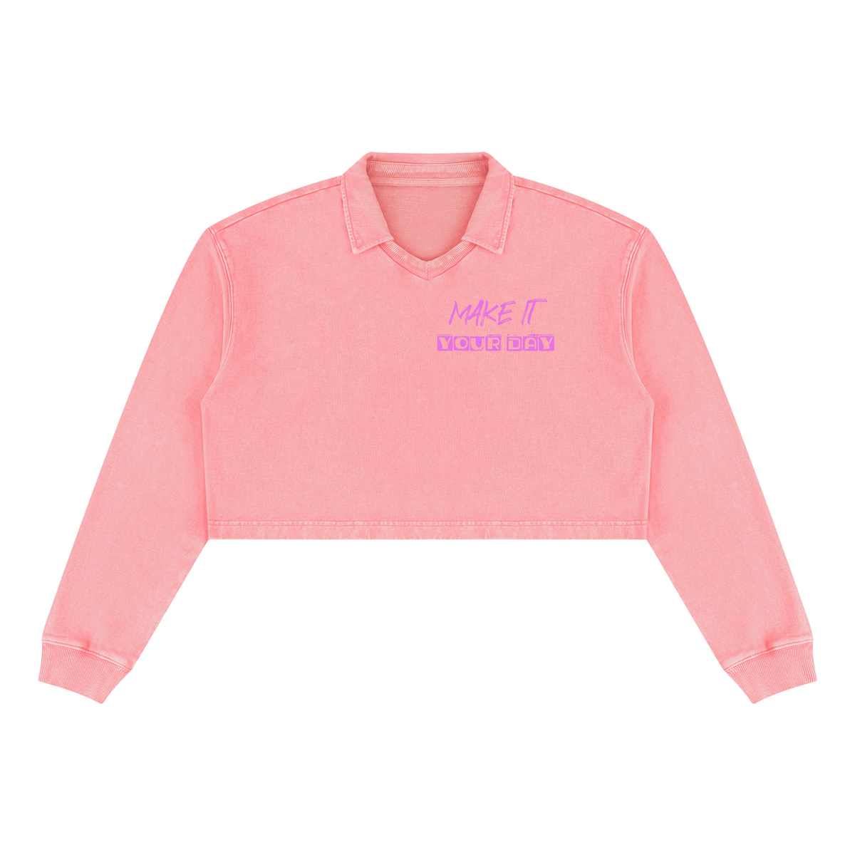 Women’s Vintage Wash Crop Sweatshirt