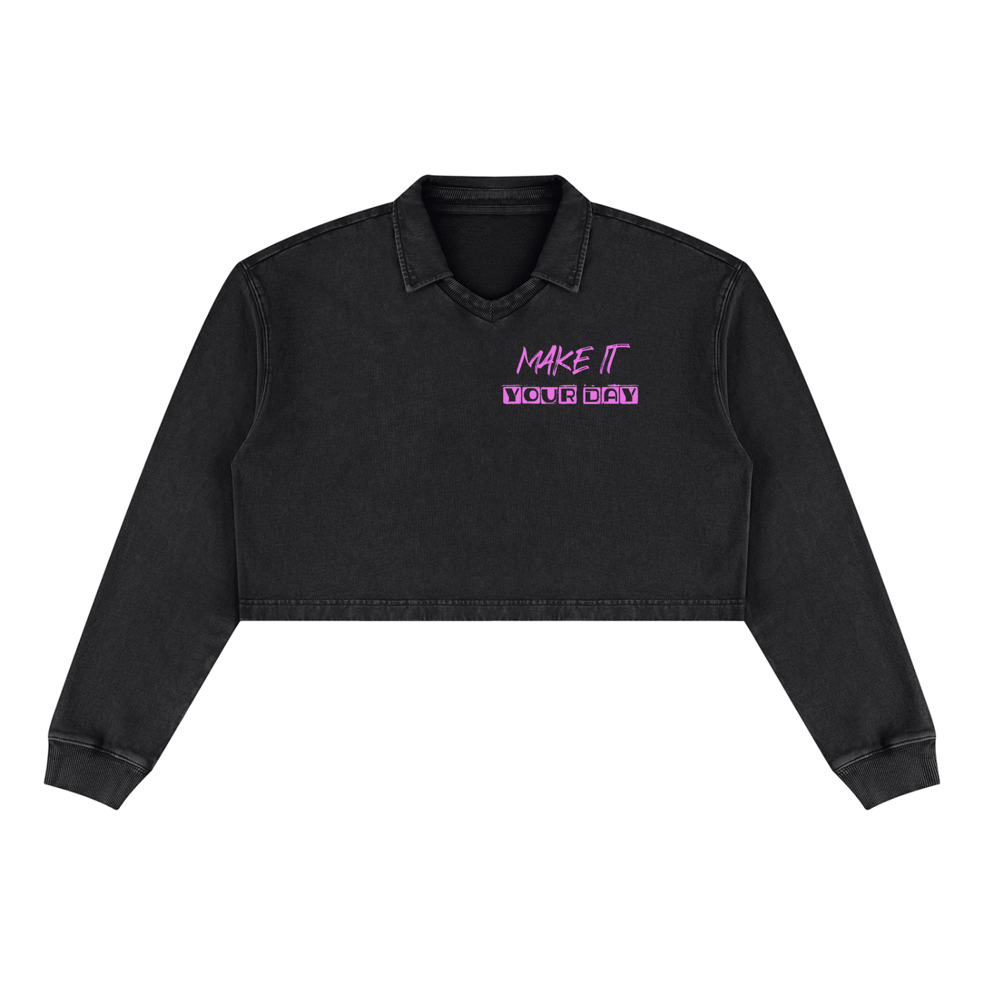 Women’s Vintage Wash Crop Sweatshirt