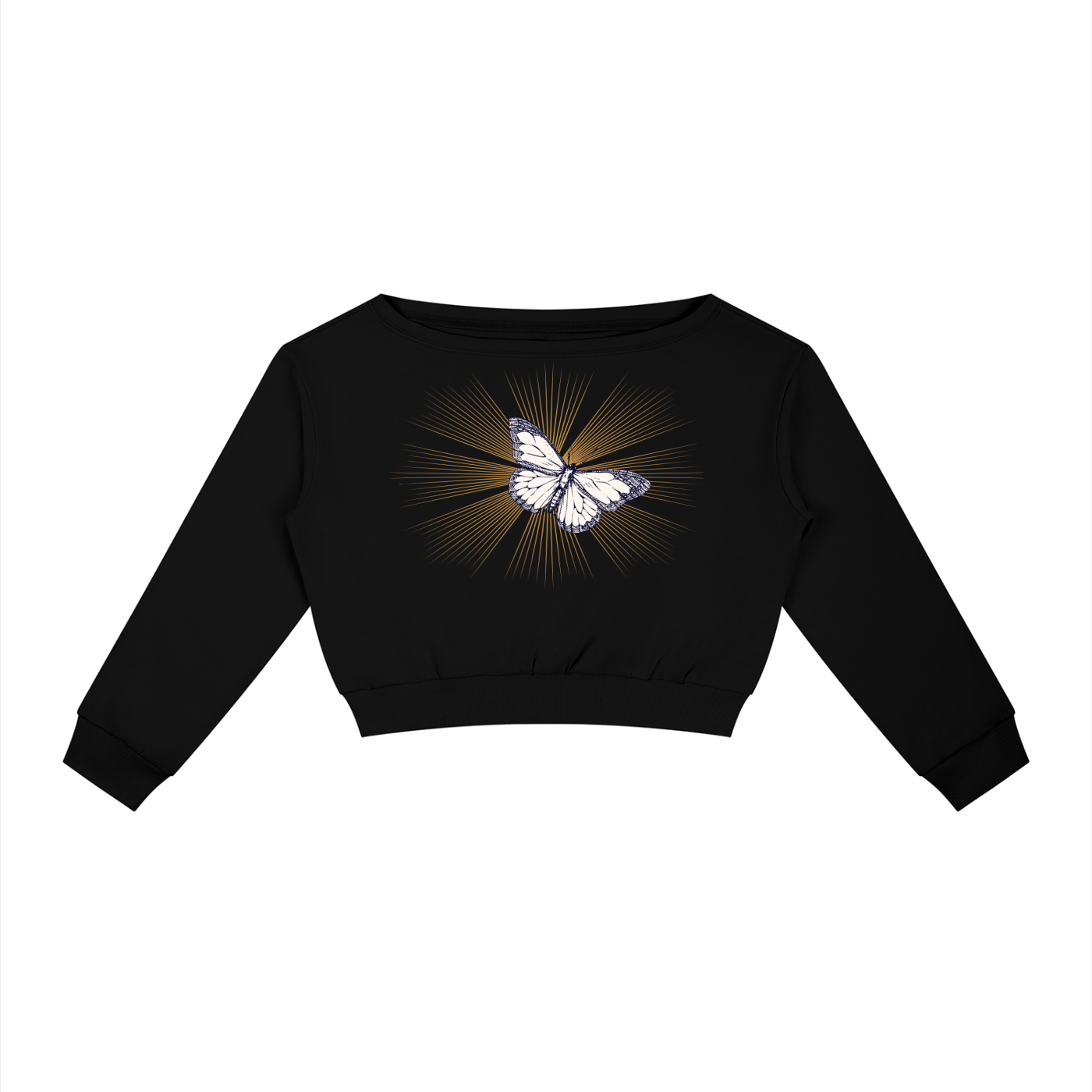 Women's Off-Shoulder Sweatshirt