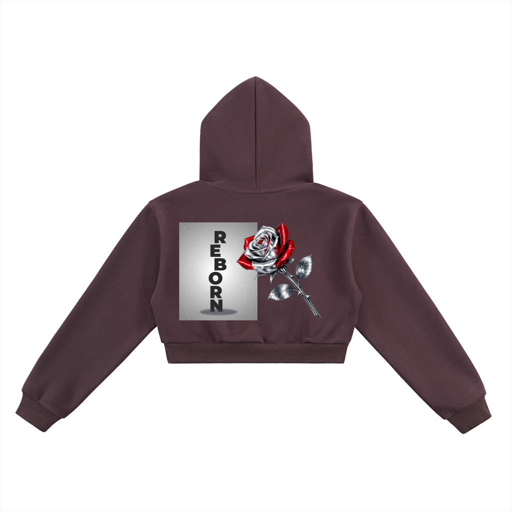 Essential Cropped Hoodie