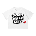 Women's Mineral Wash Raglan Crop T-Shirt