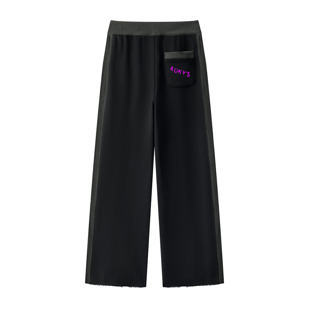 Empowered women's Color Block Raw Hem Sweatpants