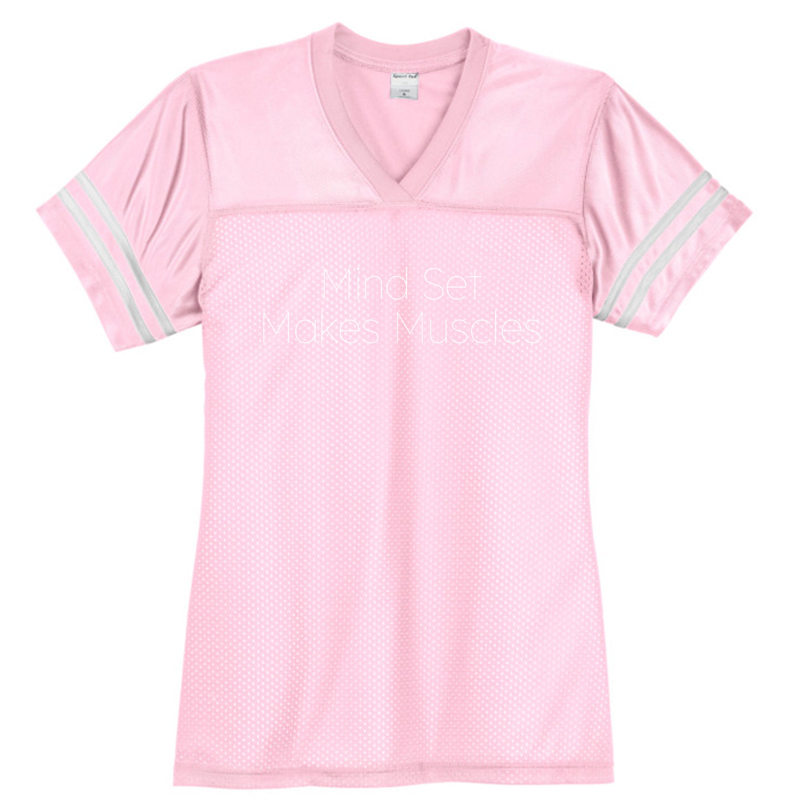 Lt Pink/White - LST307 - FRONT